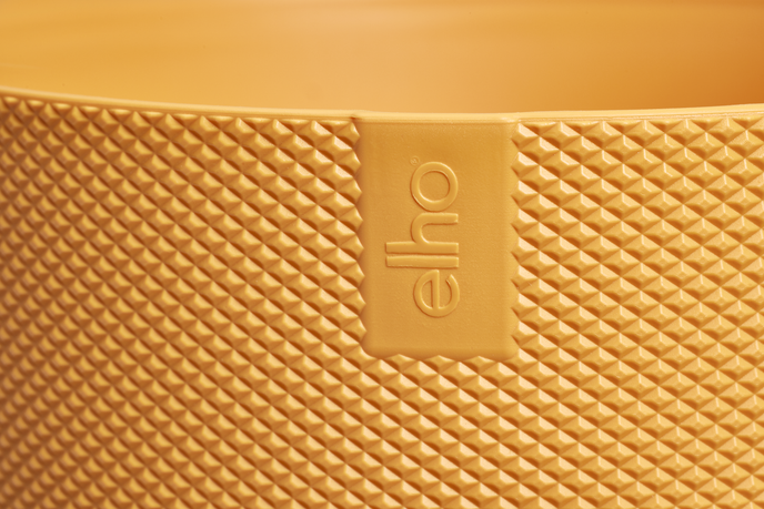 jazz rond 23cm jaune ambré